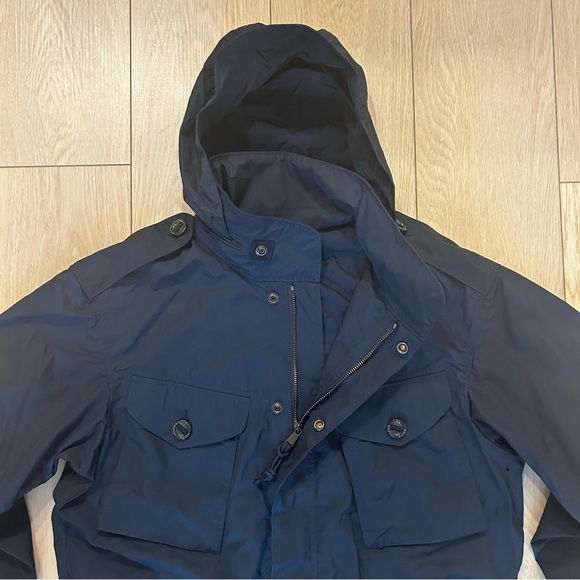 Vintage Polo Ralph Lauren Men's M-65 Military Field Jacket Navy Blue Size Large - Picture 3 of 14